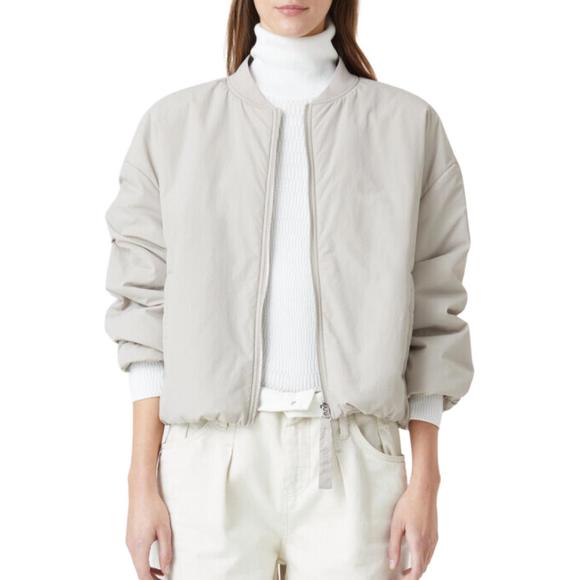 NEW CLOSED bomber jacket in plaster biege - Picture 1 of 4